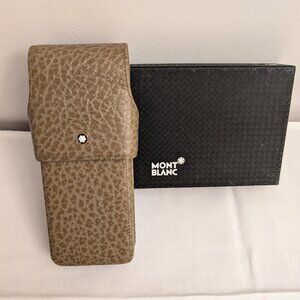 Mont Blanc Leather Pen Case